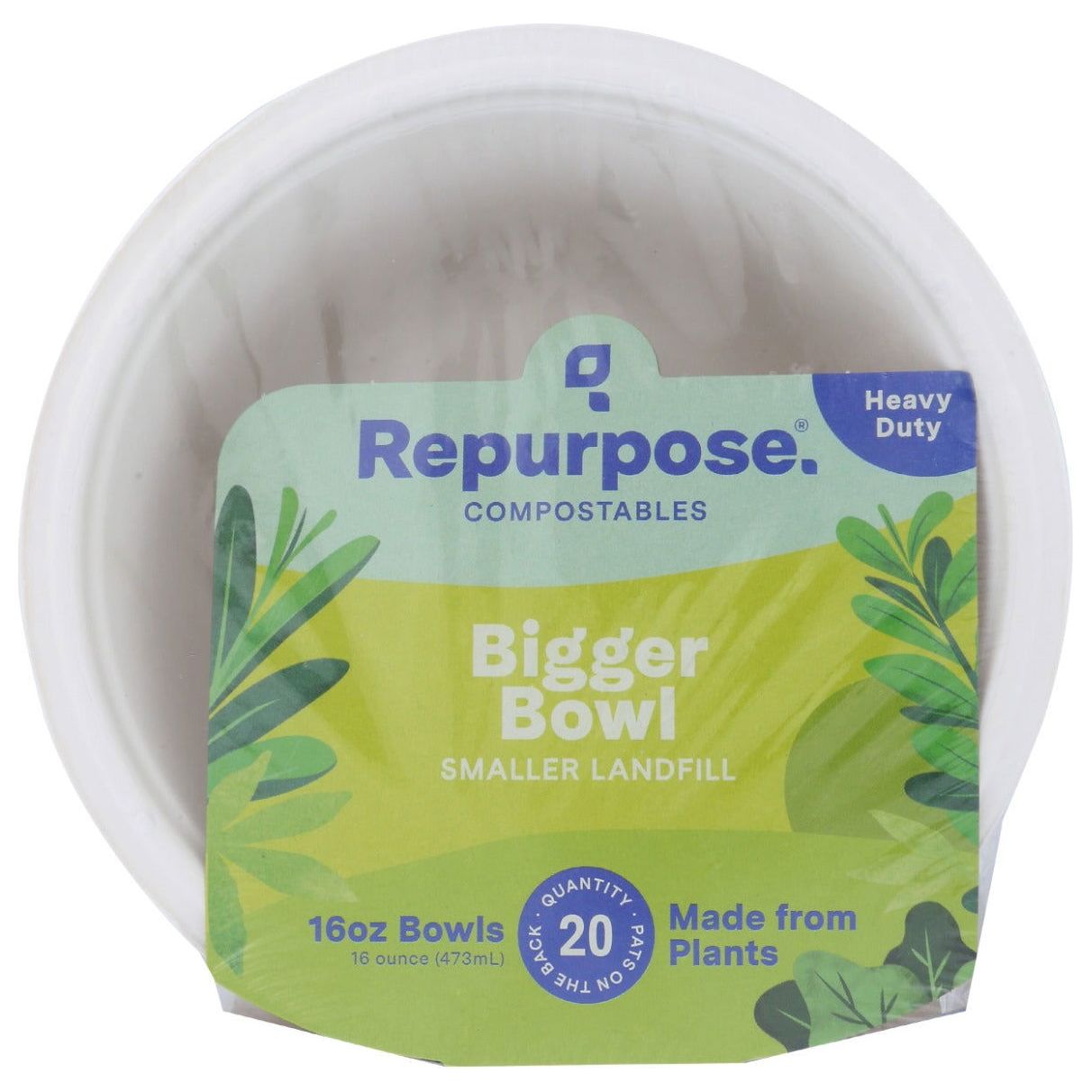 REPURPOSE: Eco-Friendly Tree Free Paper Bowls, 20 count - Sunshine Co Op. - #tag1# - #tag2# - #tag3# - #tag4#