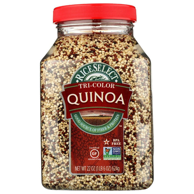 RICESELECT: Tri Color Quinoa, 22 oz - Sunshine Co Op. - #tag1# - #tag2# - #tag3# - #tag4#