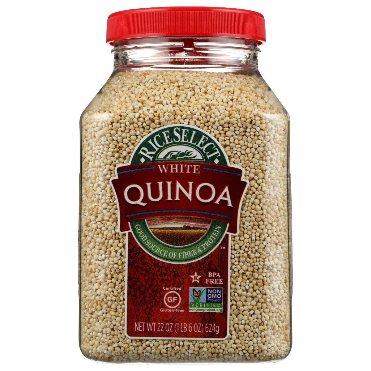 RICESELECT: White Quinoa, 22 oz - Sunshine Co Op. - #tag1# - #tag2# - #tag3# - #tag4#