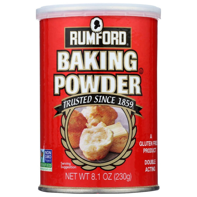 RUMFORD: Baking Powder, 8.1 oz - Sunshine Co Op. - #tag1# - #tag2# - #tag3# - #tag4#