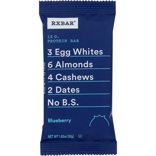 RXBAR: Bar Protein Blueberry, 1.8 oz - Sunshine Co Op. - #tag1# - #tag2# - #tag3# - #tag4#