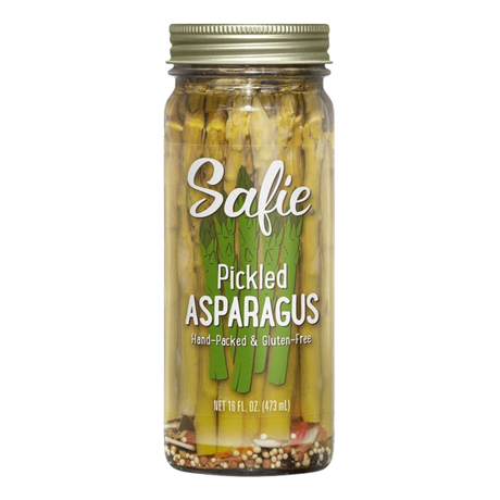 SAFIE: Pickled Asparagus, 16 oz - Sunshine Co Op. - #tag1# - #tag2# - #tag3# - #tag4#