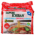SAPPORO ICHIBAN: Ramen Original Flavor Pack of 5, 17.5 oz - Sunshine Co Op. - #tag1# - #tag2# - #tag3# - #tag4#