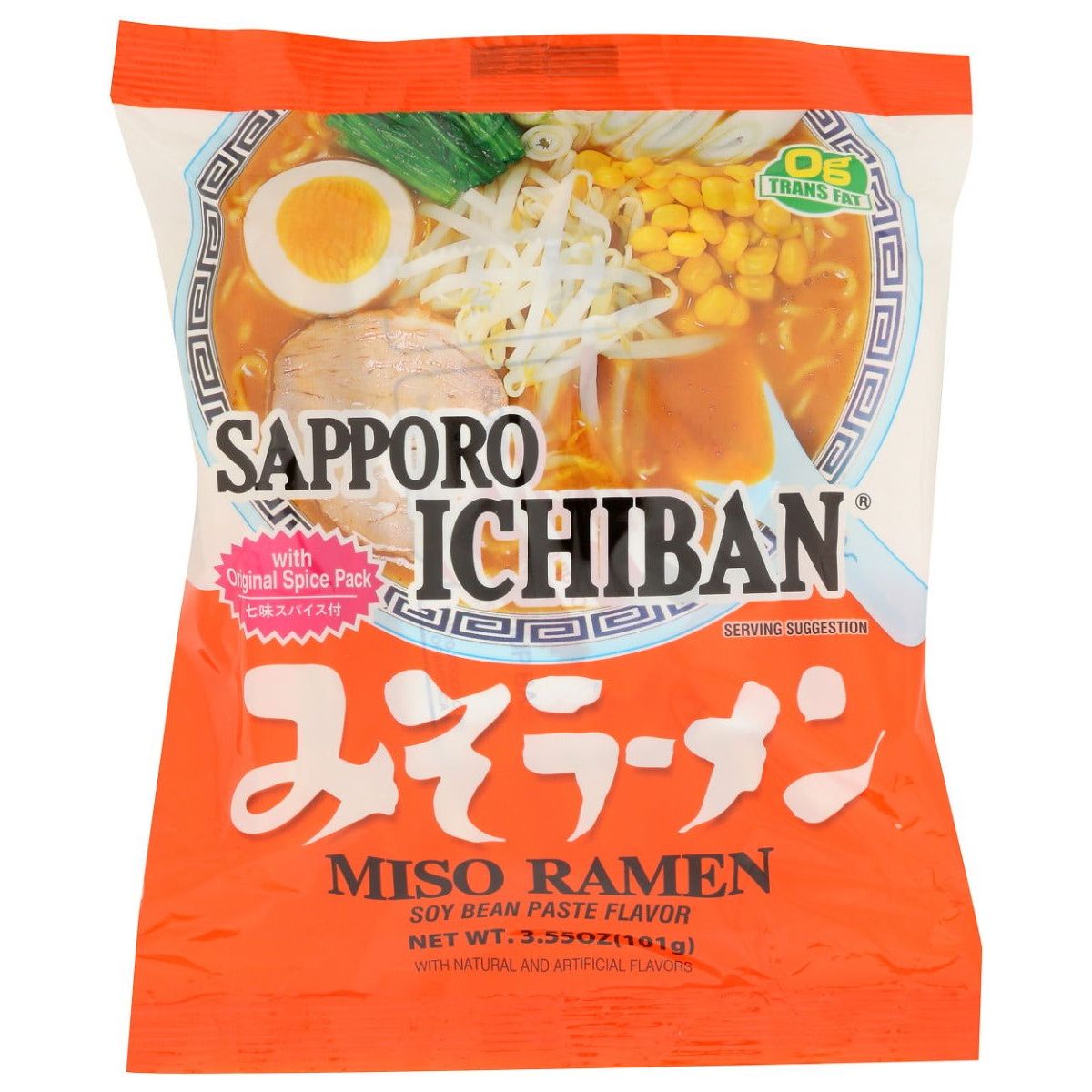 SAPPORO: Noodle Miso Ramen, 3.5 oz - Sunshine Co Op. - #tag1# - #tag2# - #tag3# - #tag4#