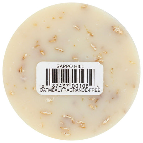 SAPPO SOAP: Bar Soap Oatmeal Natural, Fragrance-free, 3.50 oz - Sunshine Co Op. - #tag1# - #tag2# - #tag3# - #tag4#