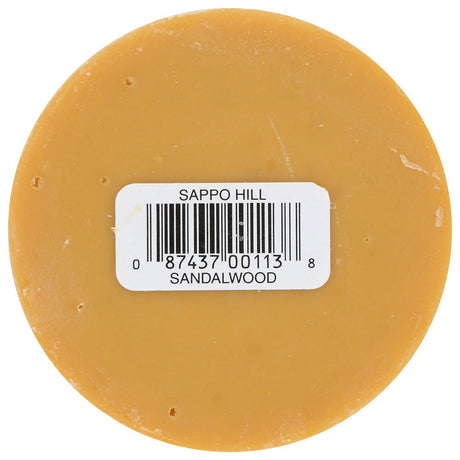 SAPPO SOAP: Bar Soap Sandalwood, 3.5 oz - Sunshine Co Op. - #tag1# - #tag2# - #tag3# - #tag4#