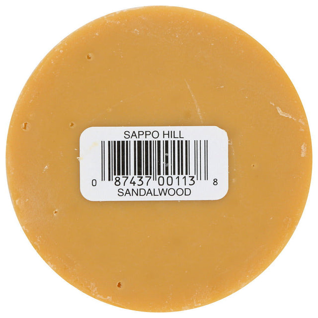 SAPPO SOAP: Bar Soap Sandalwood, 3.5 oz - Sunshine Co Op. - #tag1# - #tag2# - #tag3# - #tag4#