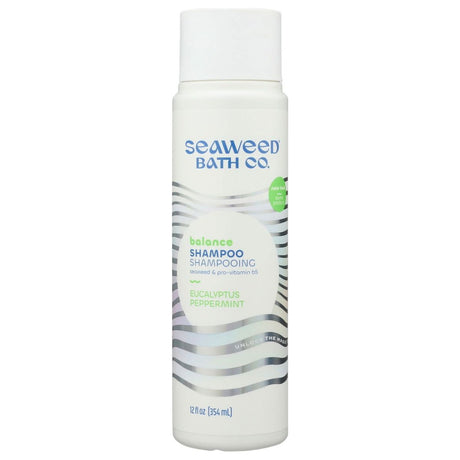 SEAWEED BATH COMPANY: Balance Shampoo Eucalyptus Peppermint, 12 fo - Sunshine Co Op. - #tag1# - #tag2# - #tag3# - #tag4#