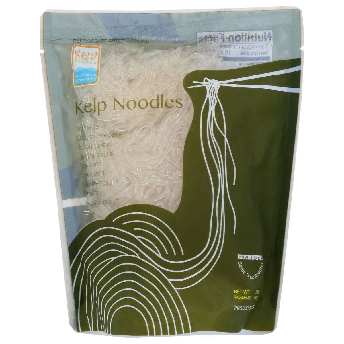 SEA TANGLE: Noodle Kelp, 12 oz - Sunshine Co Op. - #tag1# - #tag2# - #tag3# - #tag4#