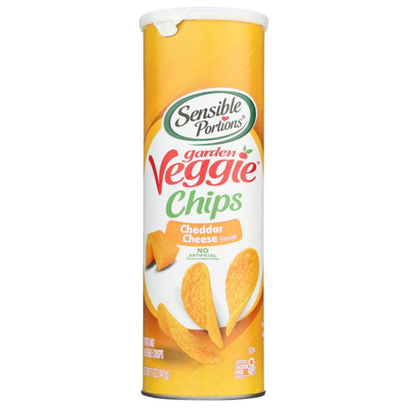 SENSIBLE PORTIONS: Cheddar Cheese Garden Veggie Chips, 5 oz - Sunshine Co Op. - #tag1# - #tag2# - #tag3# - #tag4#