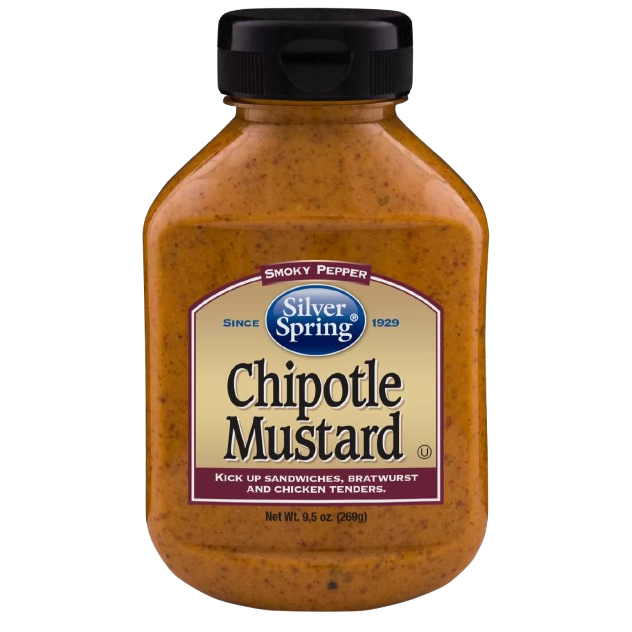 SILVER SPRINGS: Chipotle Mustard, 9.5 oz - Sunshine Co Op. - #tag1# - #tag2# - #tag3# - #tag4#