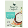 SIMPLY ORGANIC: Organic Spinach Dip Mix, 1.41 oz - Sunshine Co Op. - #tag1# - #tag2# - #tag3# - #tag4#