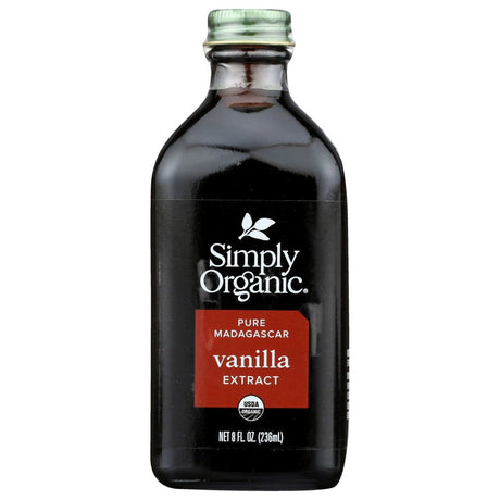 SIMPLY ORGANIC: Pure Madagascar Vanilla Extract, 8 oz - Sunshine Co Op. - #tag1# - #tag2# - #tag3# - #tag4#