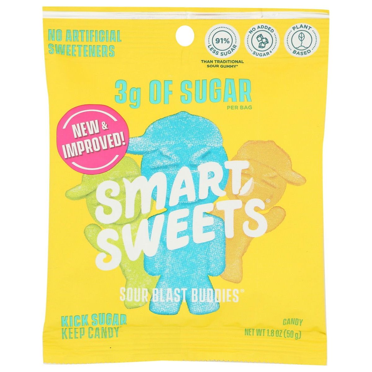 SMARTSWEETS: Sour Blast Buddies Gummy Candy, 1.8 oz - Sunshine Co Op. - #tag1# - #tag2# - #tag3# - #tag4#