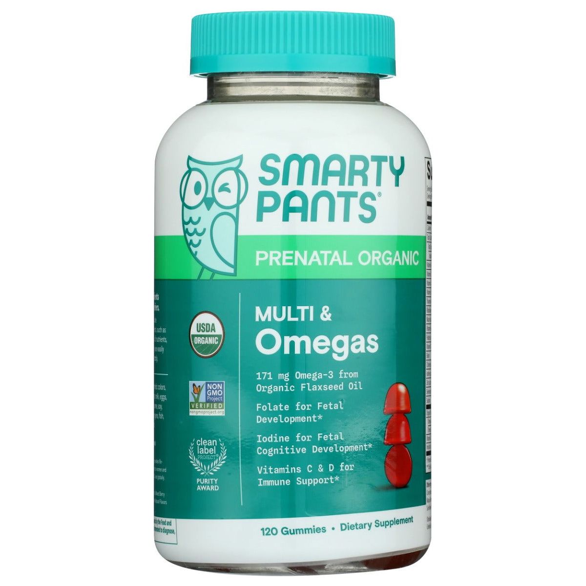 SMARTYPANTS: Organic Prenatal Multi and Omegas, 120 pc - Sunshine Co Op. - #tag1# - #tag2# - #tag3# - #tag4#