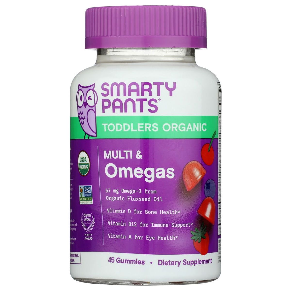 SMARTYPANTS: Organic Toddler Multi and Omegas, 45 ea - Sunshine Co Op. - #tag1# - #tag2# - #tag3# - #tag4#