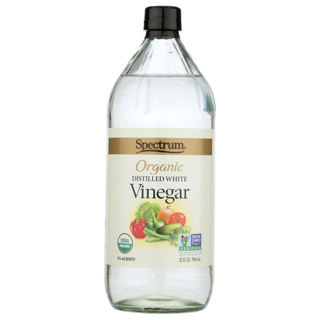 SPECTRUM NATURALS: Vinegar White Distilled Organic, 32 oz - Sunshine Co Op. - #tag1# - #tag2# - #tag3# - #tag4#