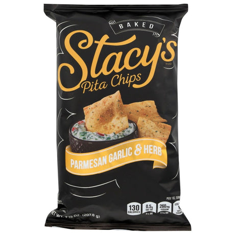 STACYS PITA CHIP: Parmesan Garlic and Herb Pita Chips, 7.33 oz - Sunshine Co Op. - #tag1# - #tag2# - #tag3# - #tag4#