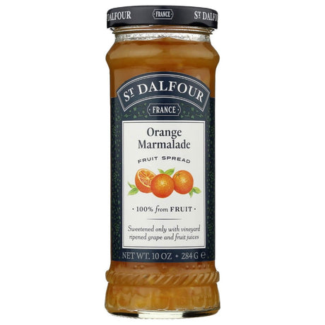 ST DALFOUR: Orange Marmalade, 10 oz - Sunshine Co Op. - #tag1# - #tag2# - #tag3# - #tag4#