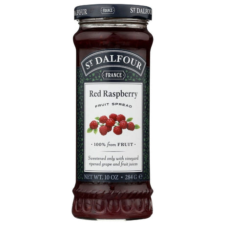 ST DALFOUR: Red Raspberry, 10 oz - Sunshine Co Op. - #tag1# - #tag2# - #tag3# - #tag4#