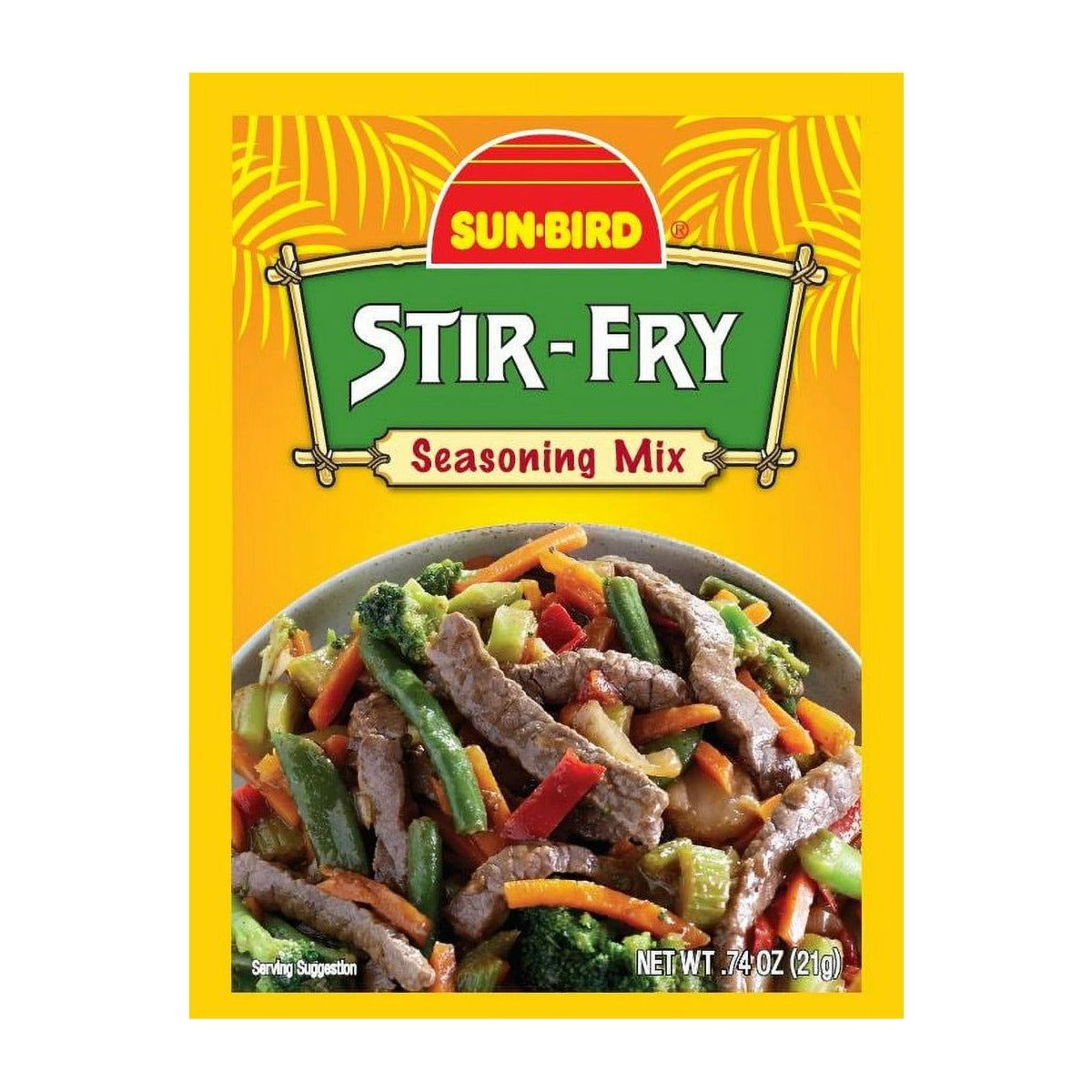 SUNBIRD: Stir Fry Seasoning Mix, 0.75 oz - Sunshine Co Op. - #tag1# - #tag2# - #tag3# - #tag4#