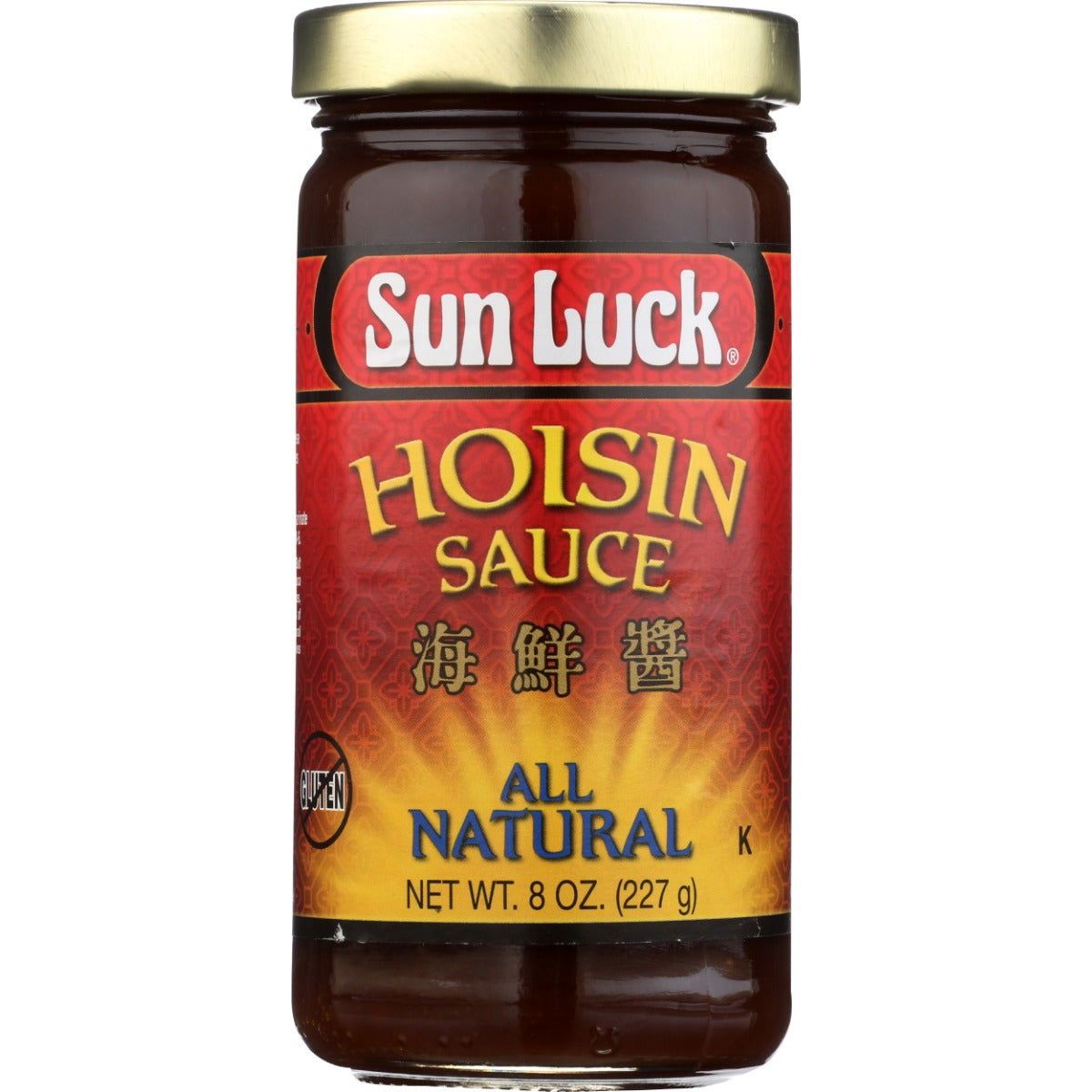SUN LUCK: Hoisin Sauce, 8 oz - Sunshine Co Op. - #tag1# - #tag2# - #tag3# - #tag4#
