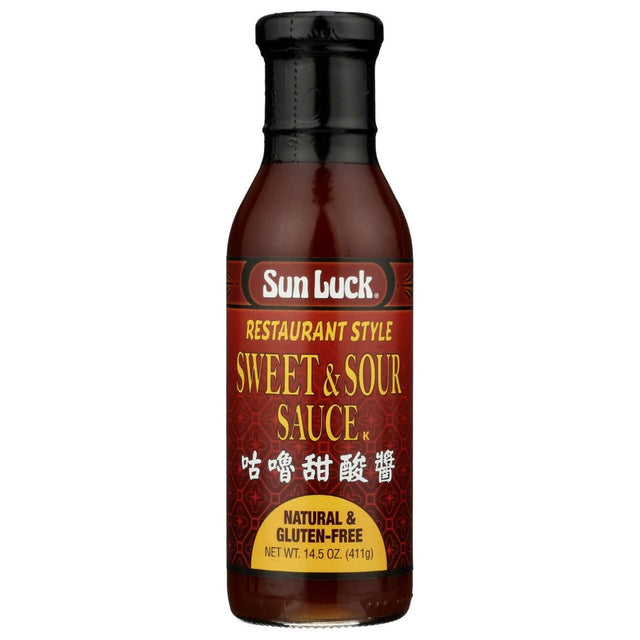 SUN LUCK: Sweet and Sour Sauce, 14.5 oz - Sunshine Co Op. - #tag1# - #tag2# - #tag3# - #tag4#