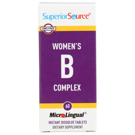 SUPERIOR SOURCE: Womens B Complex, 60 tb - Sunshine Co Op. - #tag1# - #tag2# - #tag3# - #tag4#