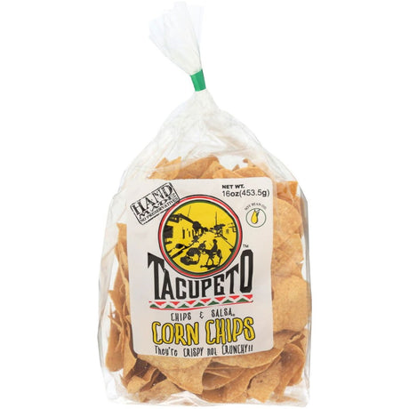 TACUPETO CHIPS & SALSA: Chips Tortilla Tacupeto SYB, 16 oz - Sunshine Co Op. - #tag1# - #tag2# - #tag3# - #tag4#