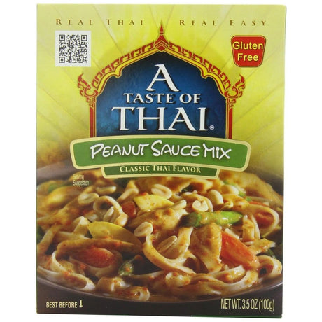 TASTE OF THAI: Peanut Sauce Mix, 3.5 oz - Sunshine Co Op. - #tag1# - #tag2# - #tag3# - #tag4#