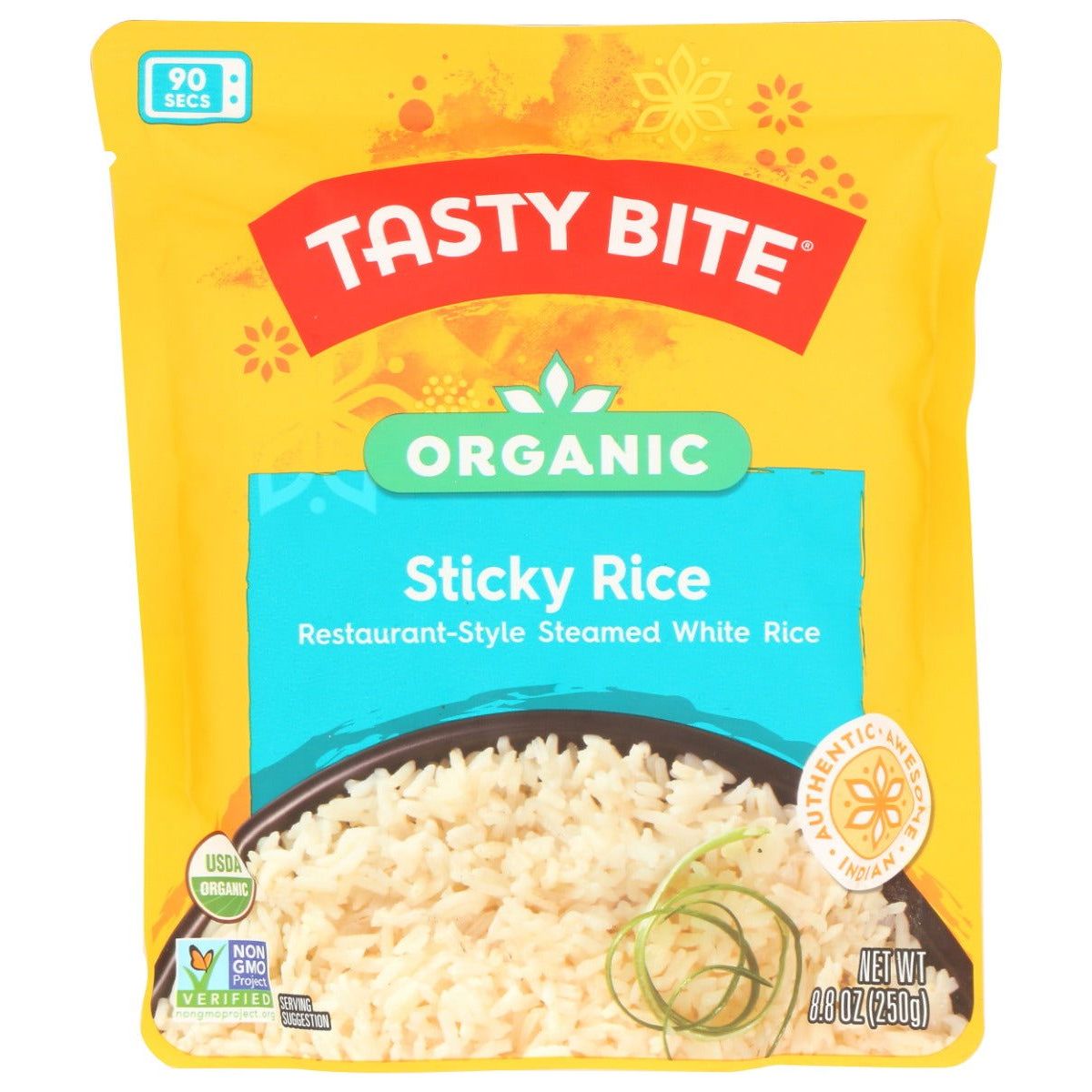 TASTY BITE: Sticky Rice, 8.8 oz - Sunshine Co Op. - #tag1# - #tag2# - #tag3# - #tag4#