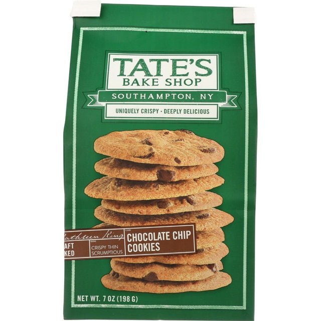 TATES: Chocolate Chip Cookies, 7 oz - Sunshine Co Op. - #tag1# - #tag2# - #tag3# - #tag4#