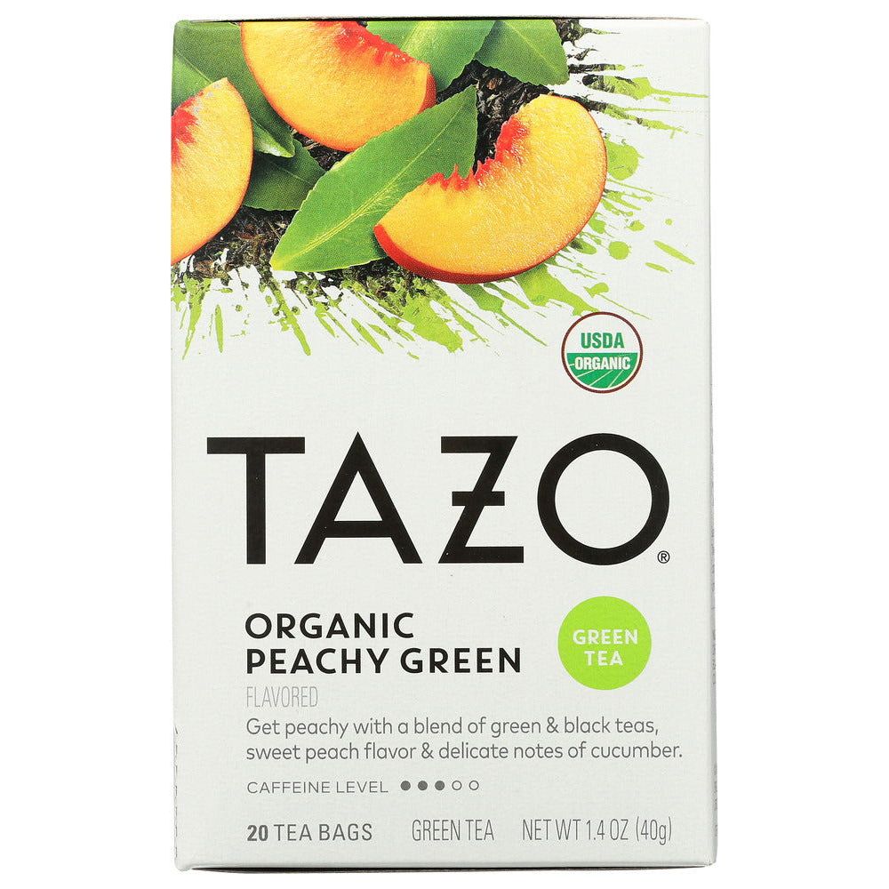 TAZO: Organic Peachy Green, 20 bg - Sunshine Co Op. - #tag1# - #tag2# - #tag3# - #tag4#