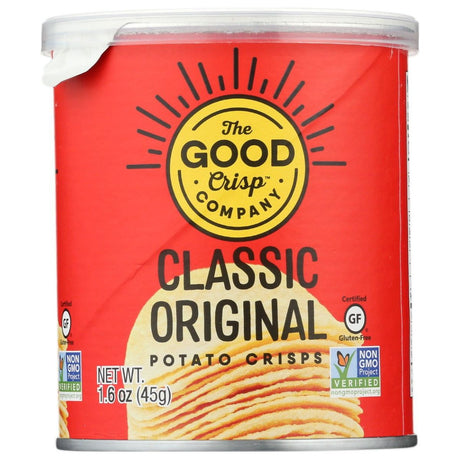 THE GOOD CRISP COMPANY: Mini Pack Classic Original Potato Crisps, 1.6 oz - Sunshine Co Op. - #tag1# - #tag2# - #tag3# - #tag4#