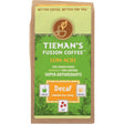 TIEMANS FUSION: Semi Dark Decaf Fusion Ground Coffee, 10 oz - Sunshine Co Op. - #tag1# - #tag2# - #tag3# - #tag4#