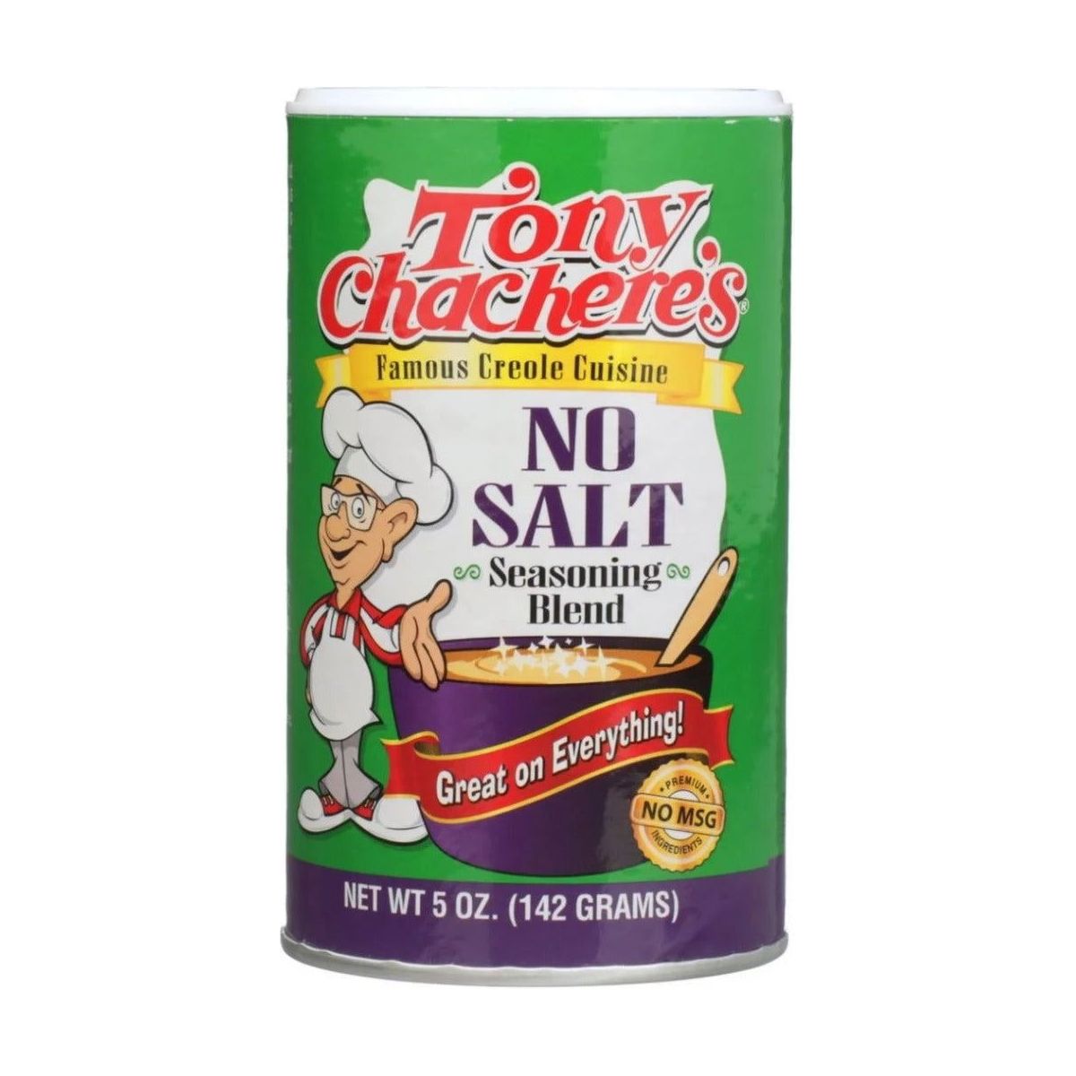 TONY CHACHERE'S: Creole No Salt Seasoning Blend, 5 oz - Sunshine Co Op. - #tag1# - #tag2# - #tag3# - #tag4#