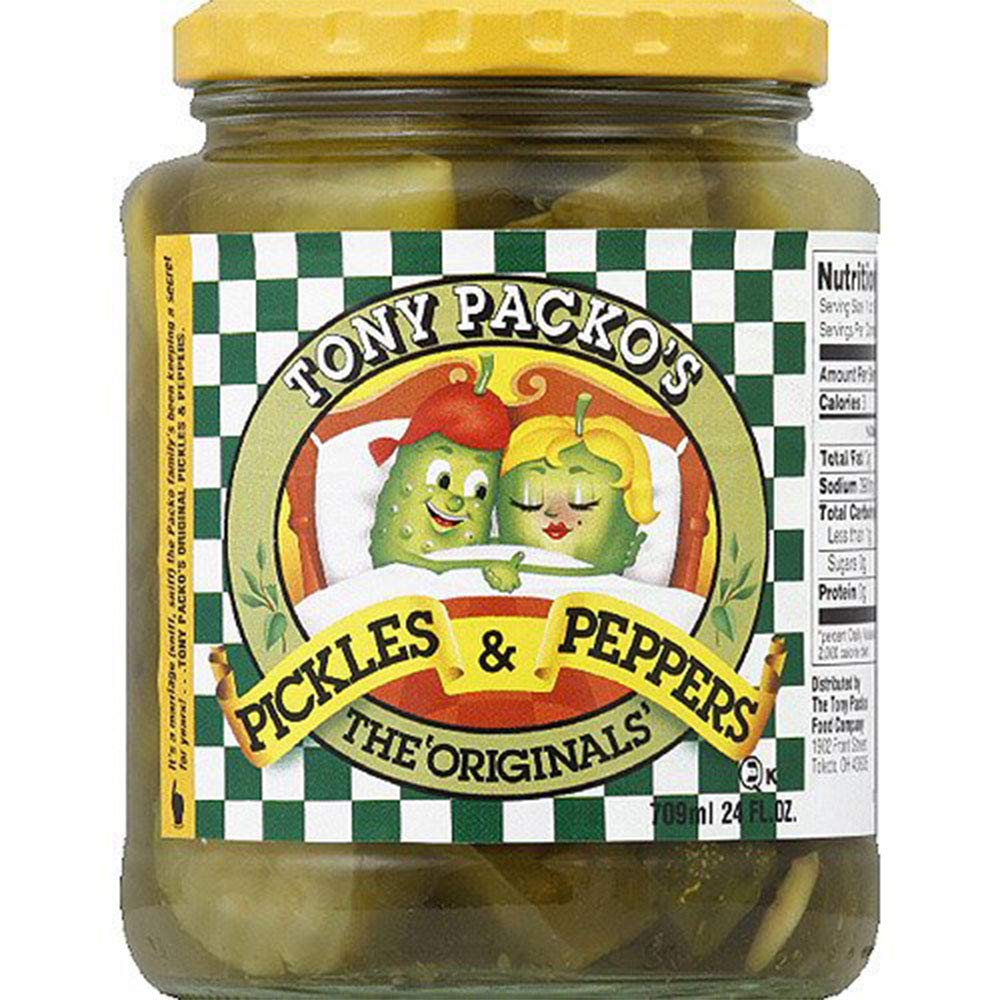 TONY PACKOS: Original Pickle Pepper, 24 oz - Sunshine Co Op. - #tag1# - #tag2# - #tag3# - #tag4#