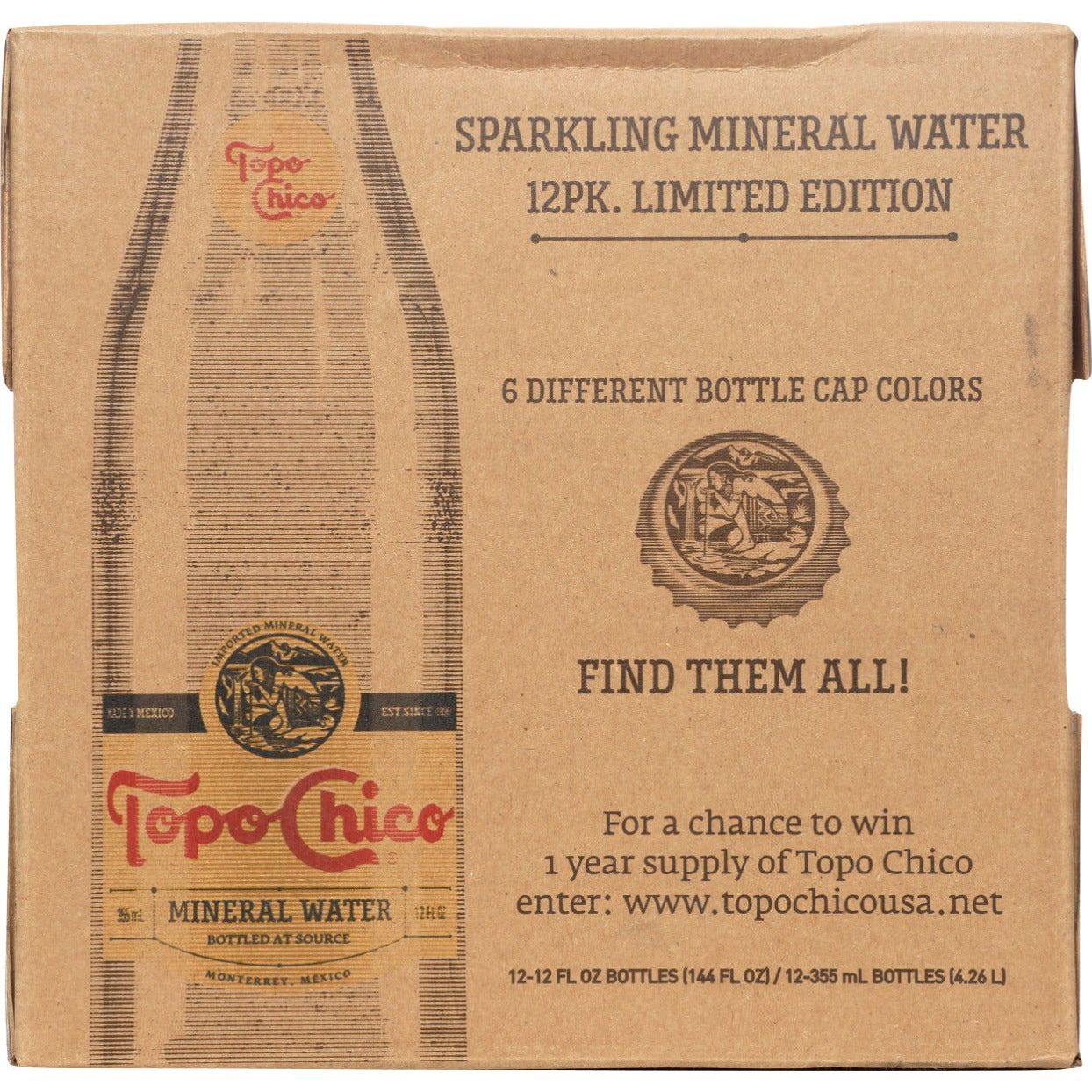TOPO CHICO: Mineral Water 12Pk, 144 fo - Sunshine Co Op. - #tag1# - #tag2# - #tag3# - #tag4#