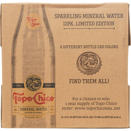 TOPO CHICO: Mineral Water 12Pk, 144 fo - Sunshine Co Op. - #tag1# - #tag2# - #tag3# - #tag4#