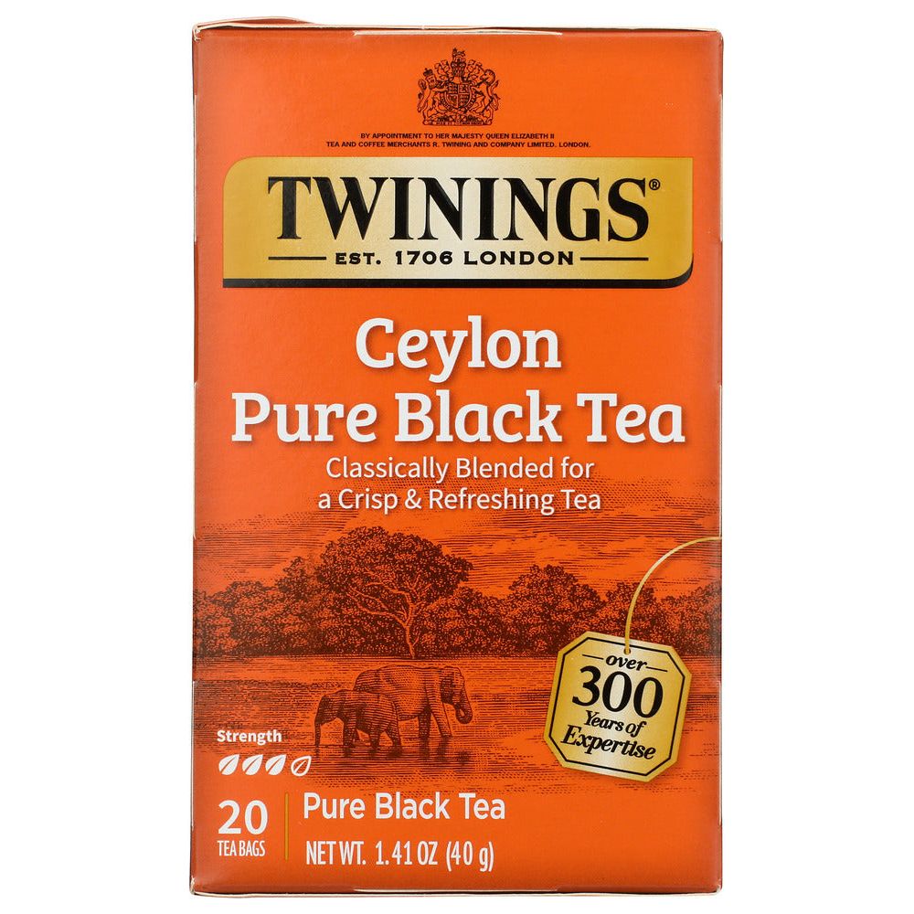 TWININGS: Origins, Ceylon Orange Pekoe Tea, 20 Tea Bags, 1.41 oz - Sunshine Co Op. - #tag1# - #tag2# - #tag3# - #tag4#