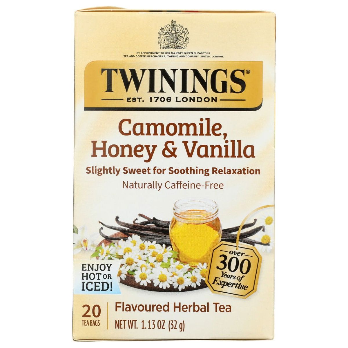 TWINING TEA: Camomile Honey and Vanilla Tea, 20 bg - Sunshine Co Op. - #tag1# - #tag2# - #tag3# - #tag4#