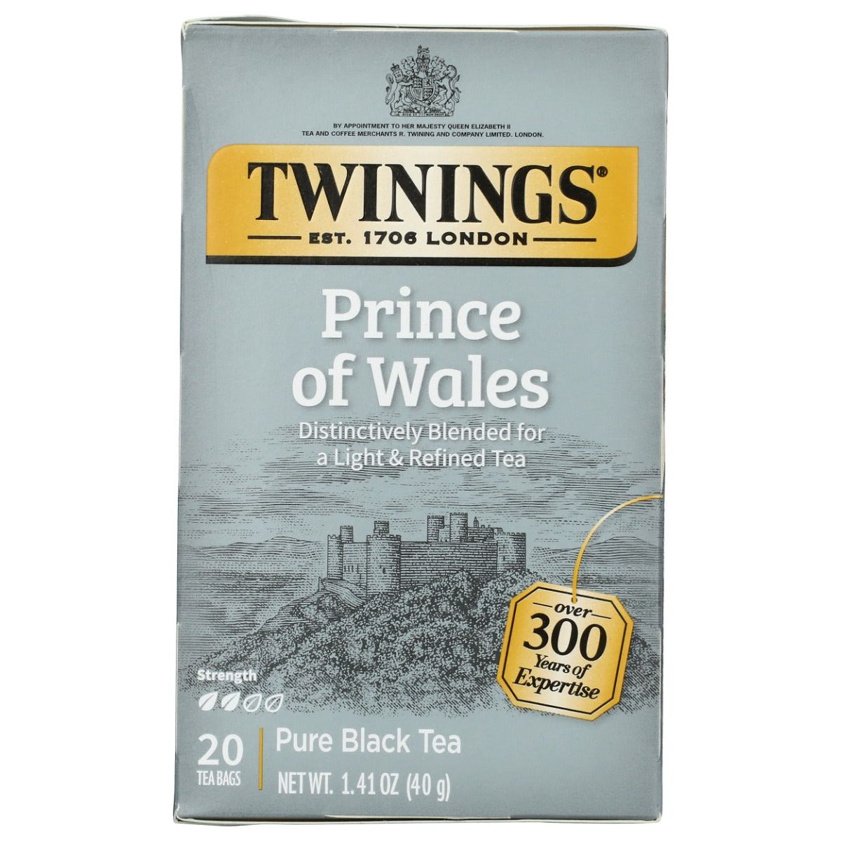 TWINING TEA: Prince of Wales Black Tea, 20 bg - Sunshine Co Op. - #tag1# - #tag2# - #tag3# - #tag4#
