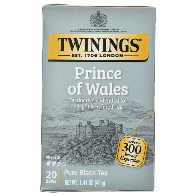TWINING TEA: Prince of Wales Black Tea, 20 bg - Sunshine Co Op. - #tag1# - #tag2# - #tag3# - #tag4#