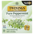 TWINING TEA: Pure Peppermint Herbal Tea, 50 bg - Sunshine Co Op. - #tag1# - #tag2# - #tag3# - #tag4#