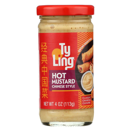 TY LING: Naturals Chinese Style Hot Mustard, 4 oz - Sunshine Co Op. - #tag1# - #tag2# - #tag3# - #tag4#