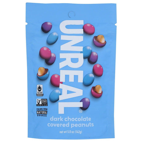 UNREAL: Dark Chocolate Peanut Gems, 5 oz - Sunshine Co Op. - #tag1# - #tag2# - #tag3# - #tag4#