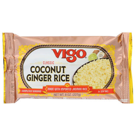 VIGO: Coconut Ginger Rice, 8 oz - Sunshine Co Op. - #tag1# - #tag2# - #tag3# - #tag4#