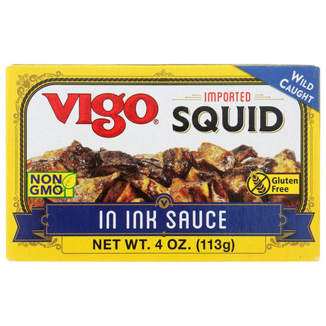 VIGO: Spanish Squid in Ink Sauce, 4 oz - Sunshine Co Op. - #tag1# - #tag2# - #tag3# - #tag4#