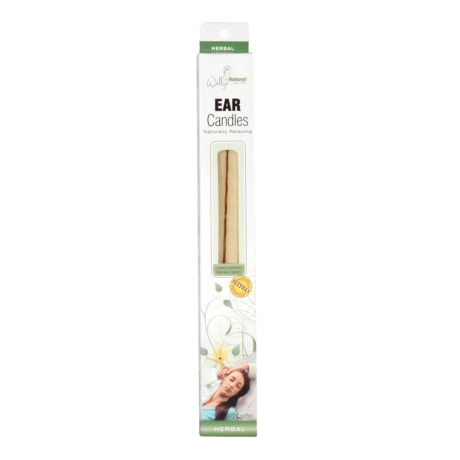 WALLY: Ear Candles Beeswax Herbal, 2 pc - Sunshine Co Op. - #tag1# - #tag2# - #tag3# - #tag4#