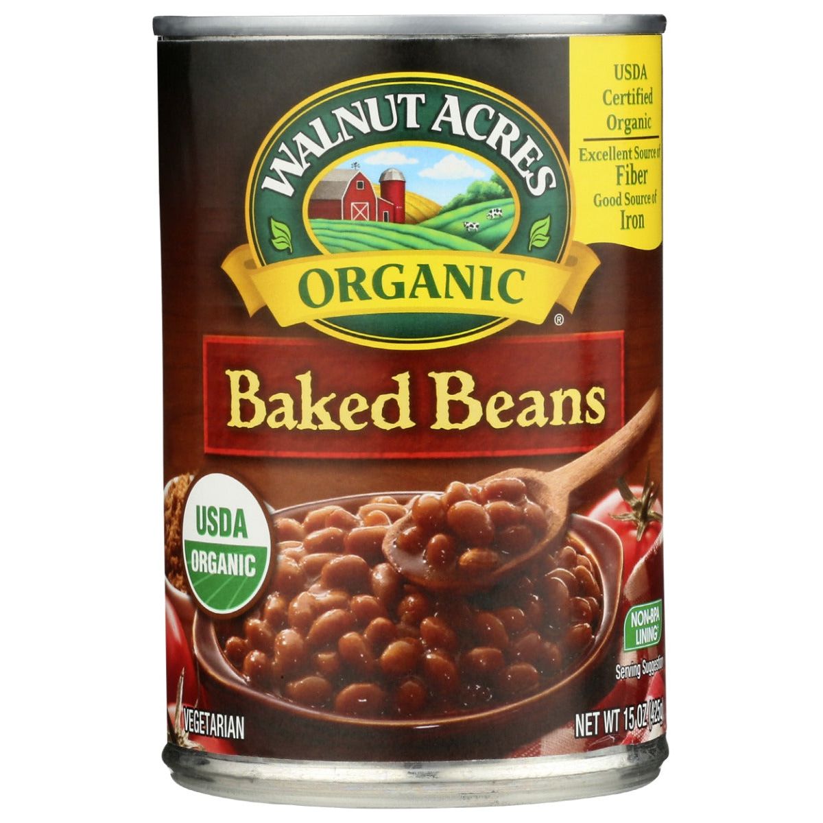 WALNUT ACRES: Organic Baked Beans, 15 oz - Sunshine Co Op. - #tag1# - #tag2# - #tag3# - #tag4#